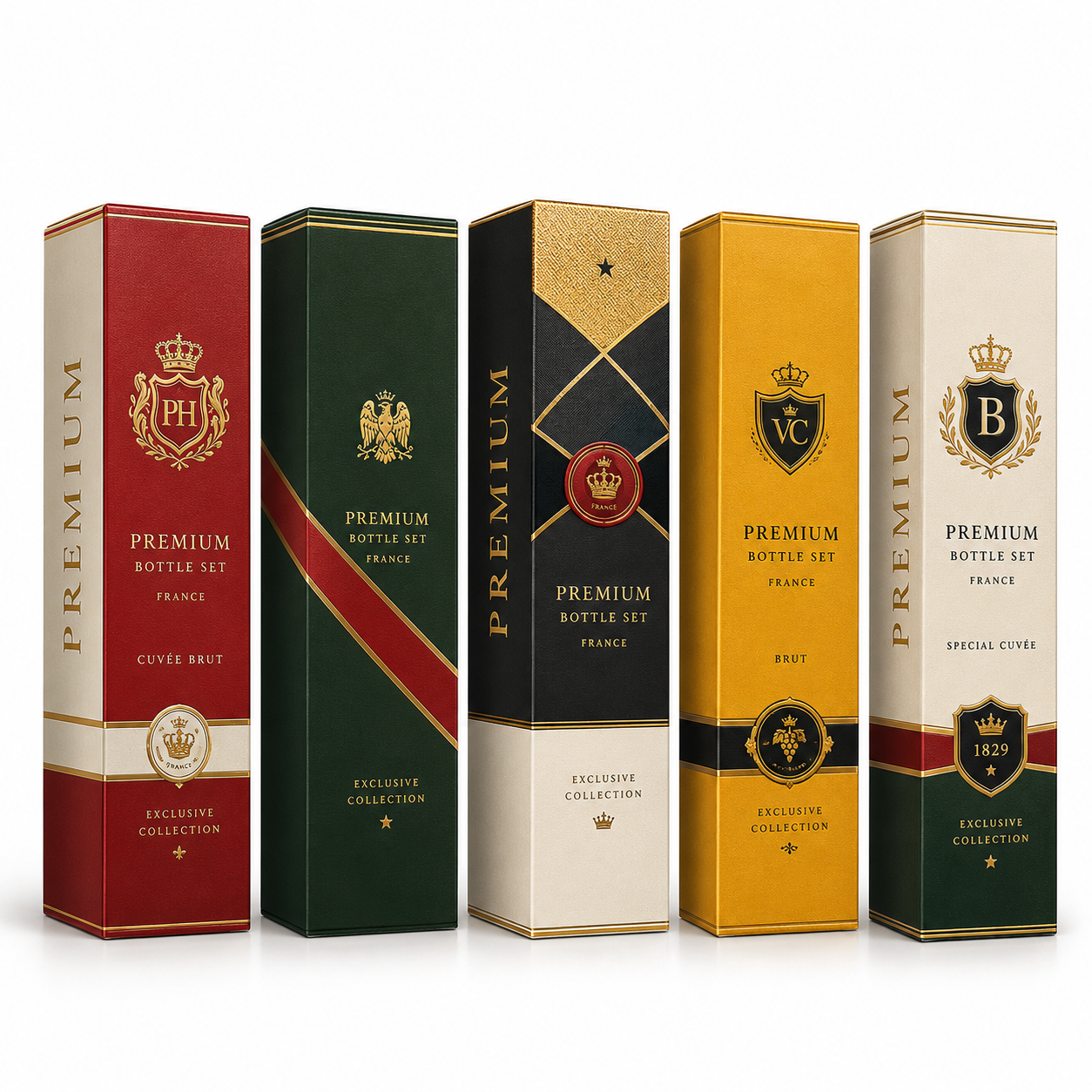5 Grand Maison Set - 5x 750ml